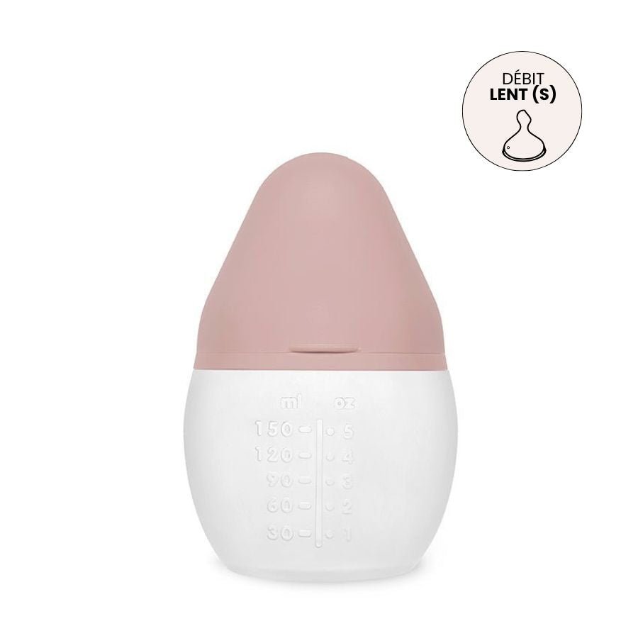 elh-e-anti-kolik-babyflasche-150ml-silikon-blush-ab-geburt image 2