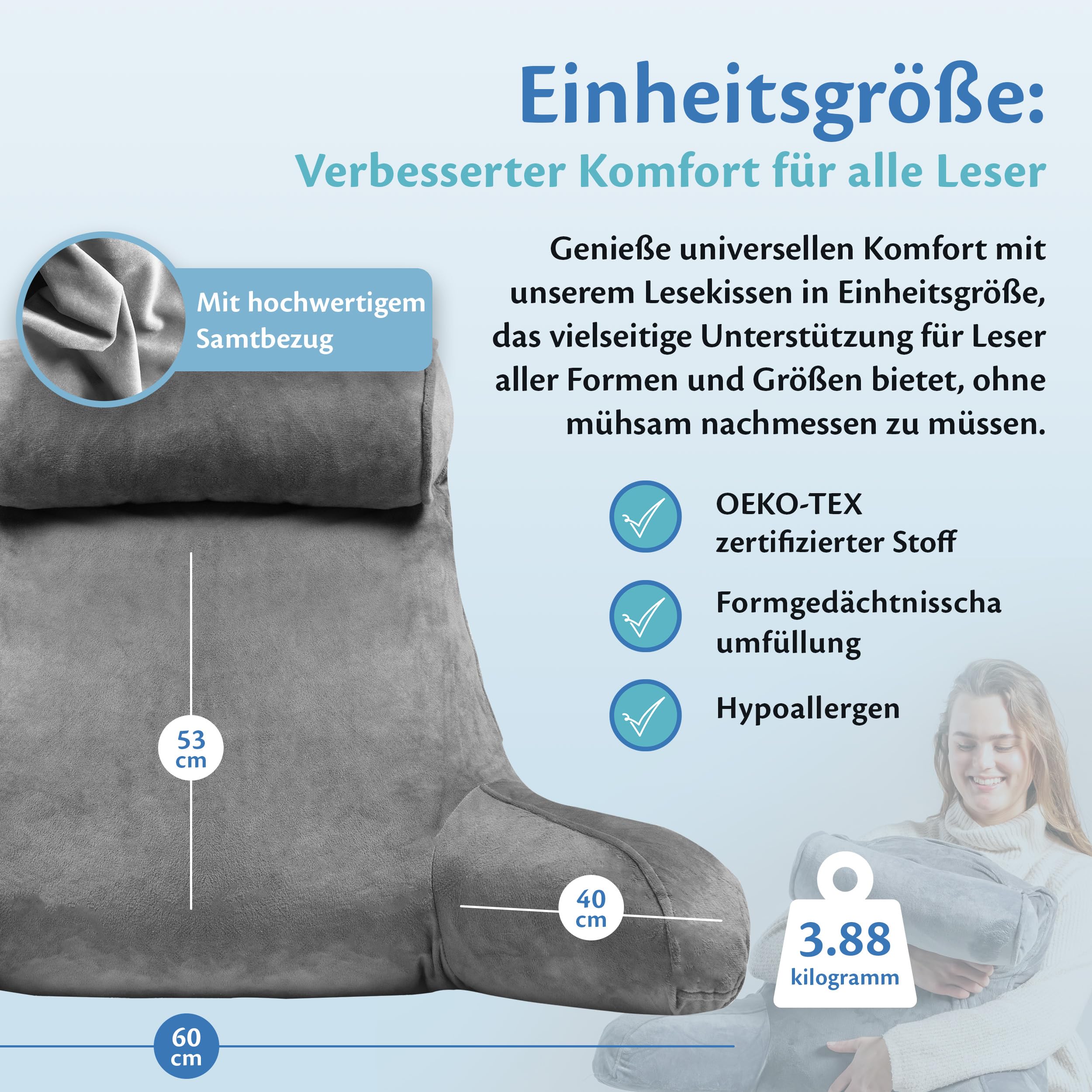 ella-lesekissen-grau-f-r-bett-sofa-memory-foam-nackenrolle image 5