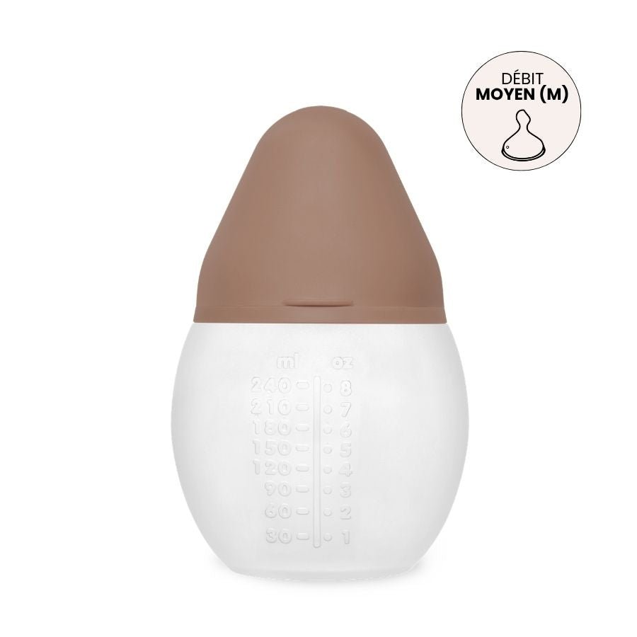 elh-e-anti-kolik-babyflasche-240-ml-mocha-mousse-silikon image 2