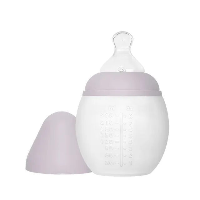 elh-e-anti-kolik-babyflasche-240ml-lilac-sauger-m-silikon image 1