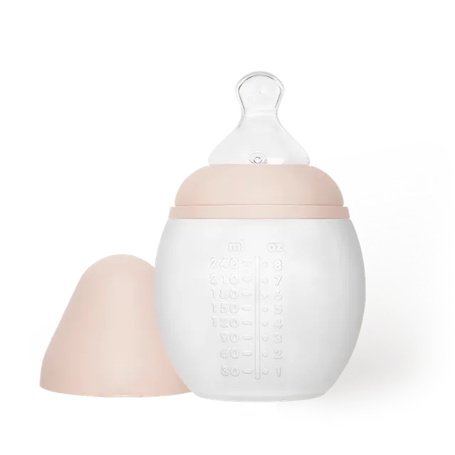 elh-e-anti-kolik-babyflasche-240-ml-nude-rose-poudr-silikon image 1