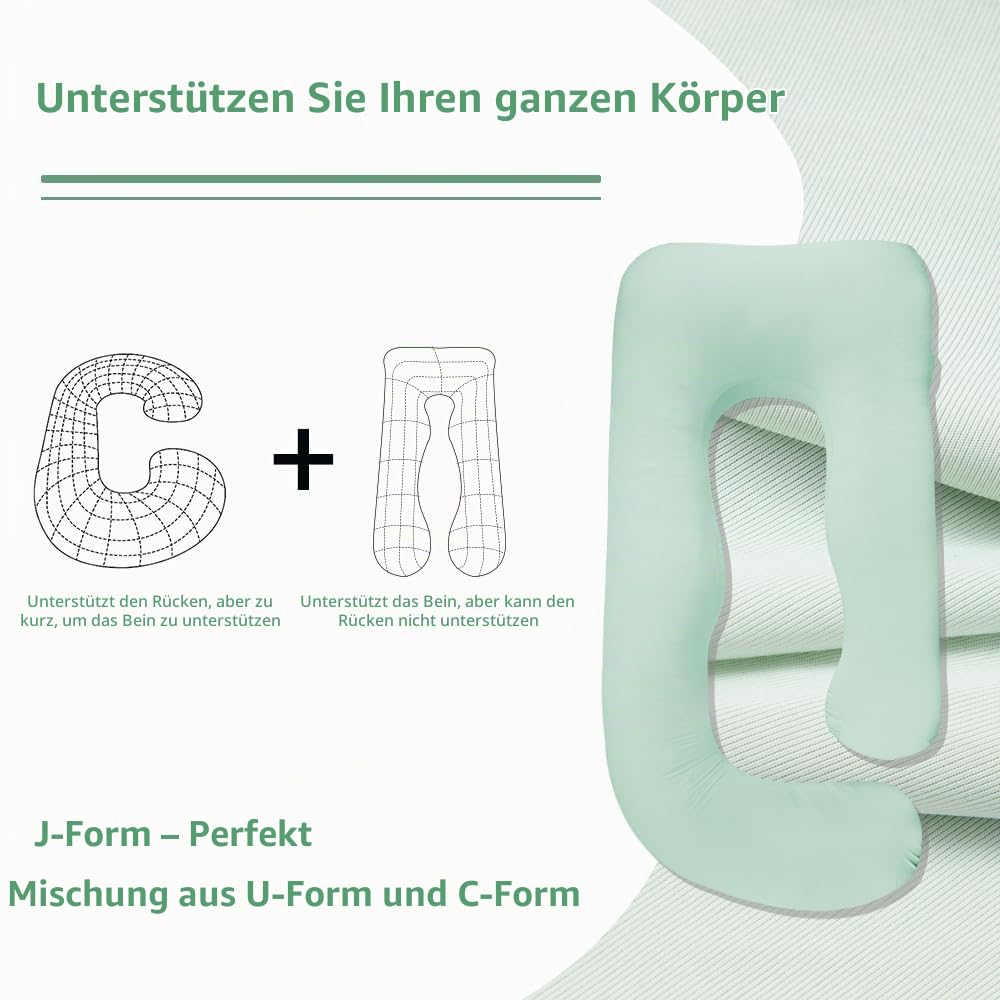 chilling-home-j-schwangerschaftskissen-k-hlend-gr-n-jersey-150cm image 6