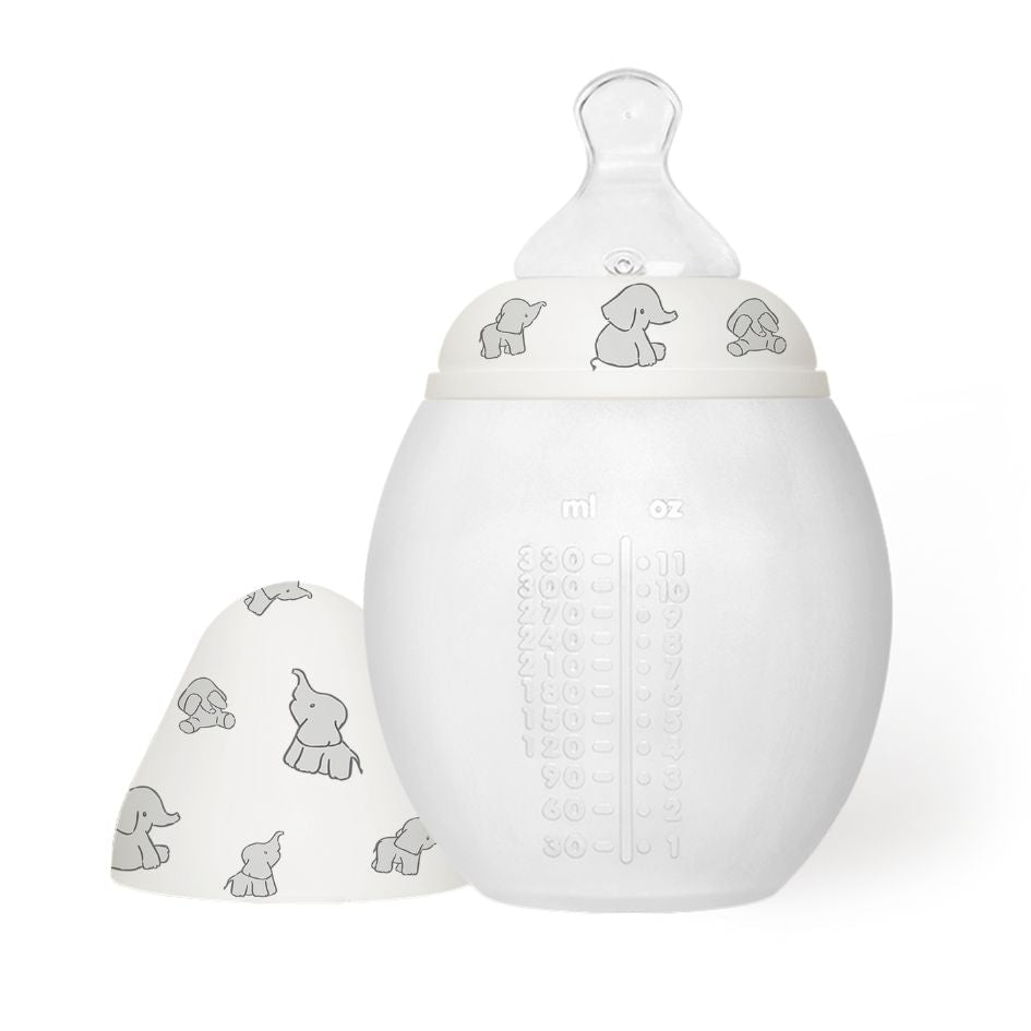 elh-e-anti-kolik-babyflasche-330-ml-elephant-silikon-ab-3-monate image 1
