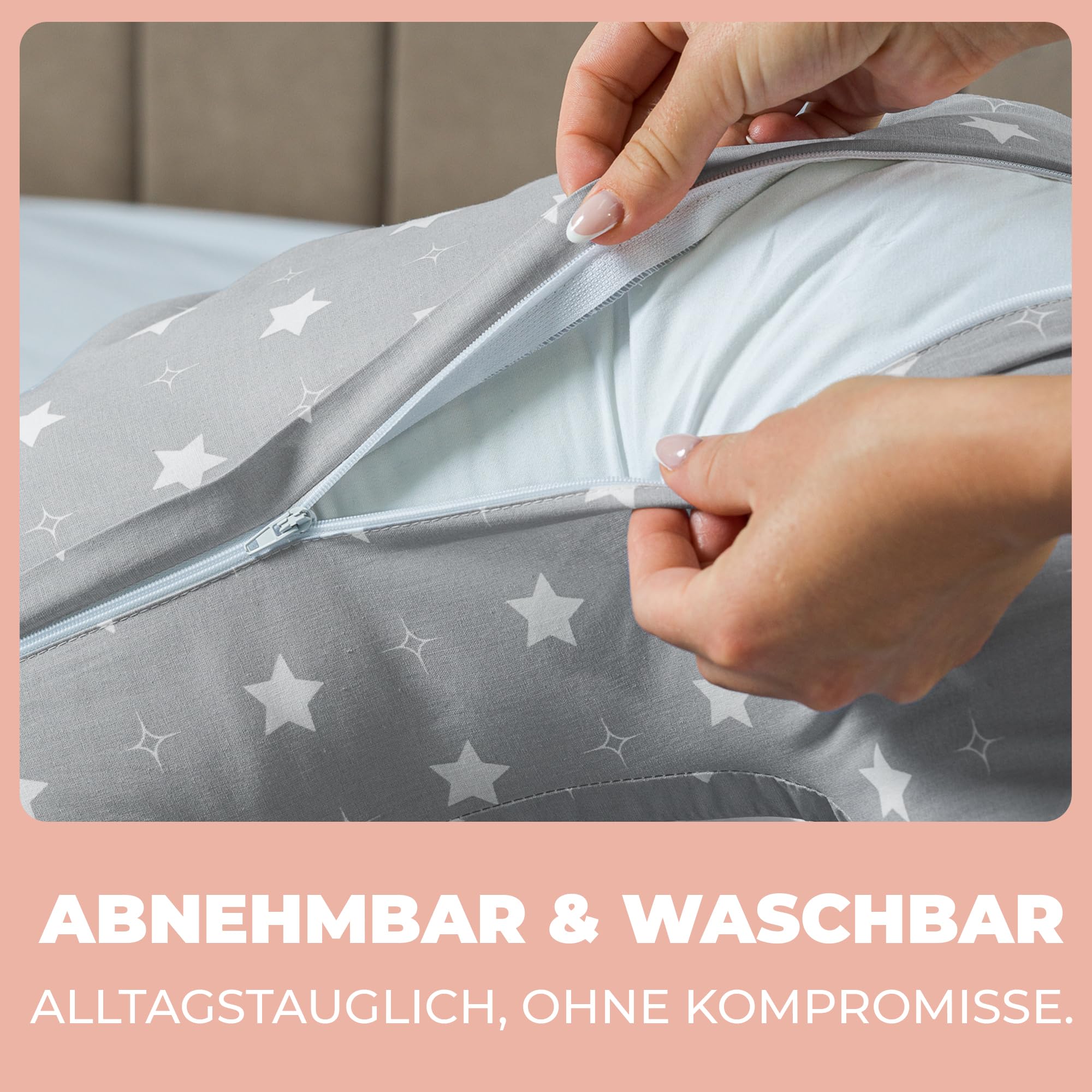 flowen-stillkissen-xxl-200x70-grau-sterne-schwangerschaftskissen-baumwolle image 6