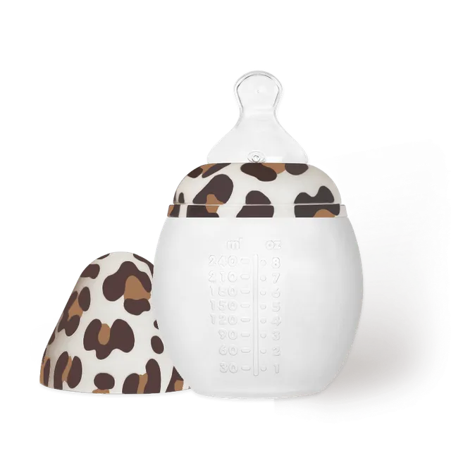 elh-e-anti-kolik-babyflasche-240-ml-graouu-leo-silikon image 1