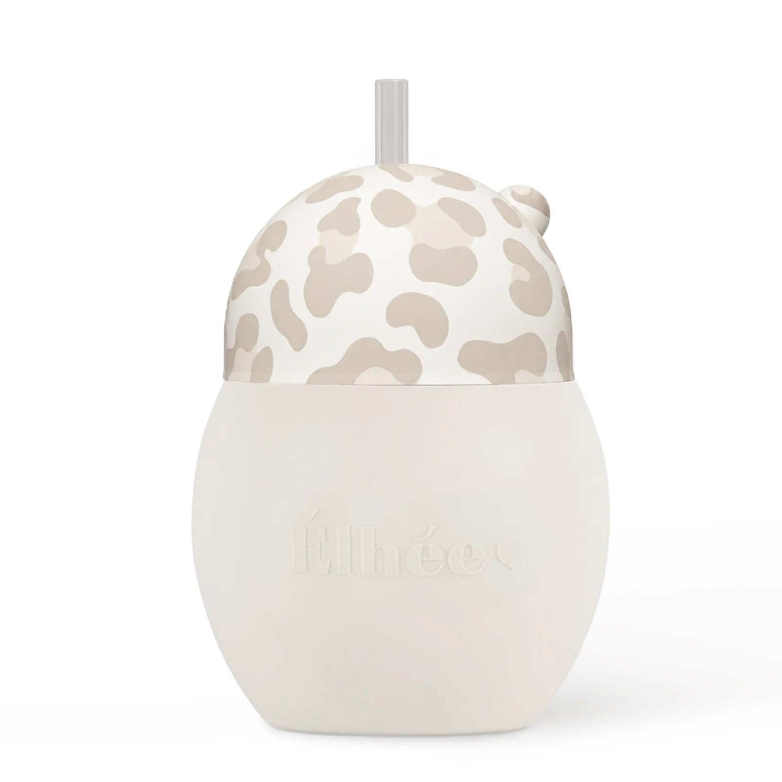 elh-e-coconut-trinklernbecher-240ml-leopard-graouu-sand image 1