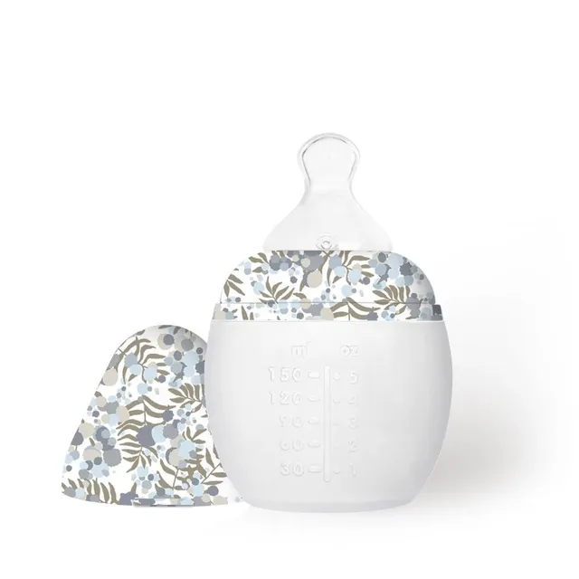 elh-e-biberon-liberty-mimosa-blue-150-ml-babyflasche-blumen image 1