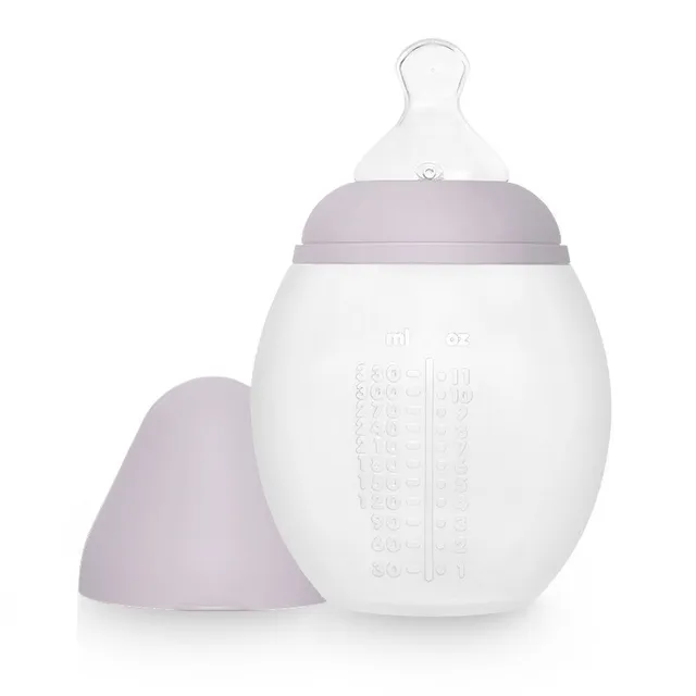 elh-e-anti-kolik-babyflasche-330-ml-lilac-3m-silikon image 1