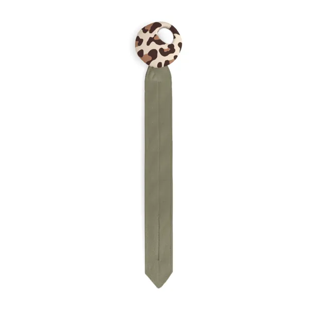 elh-e-pebble-schnullerkette-kaki-graouu-bio-baumwolle-gots image 1