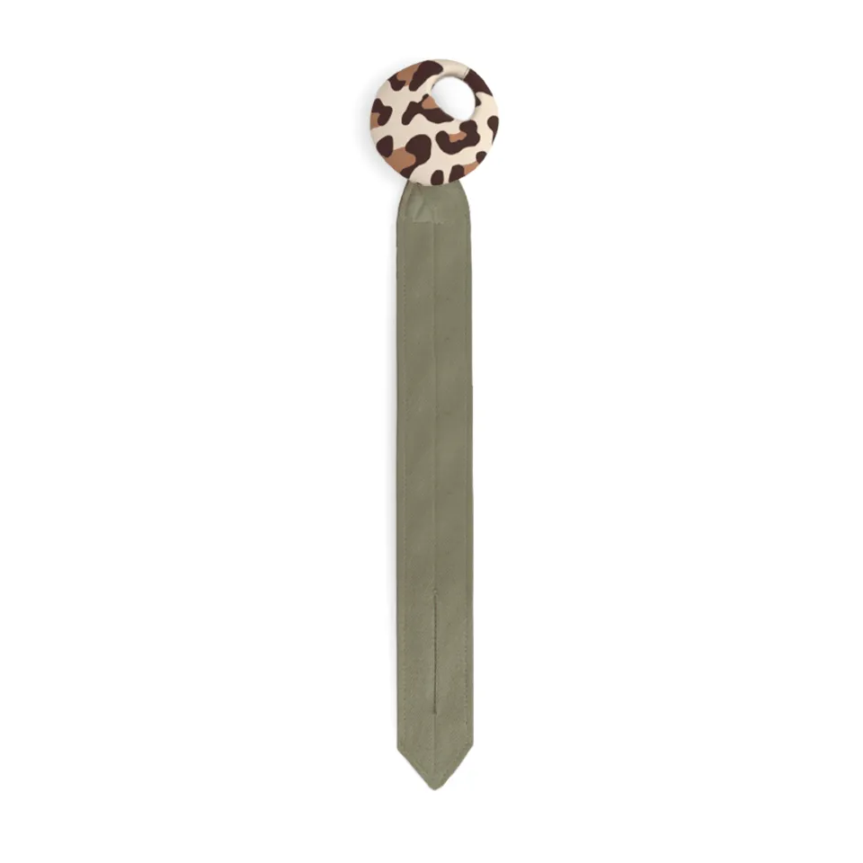 elh-e-pebble-schnullerkette-kaki-graouu-bio-baumwolle-gots image 1