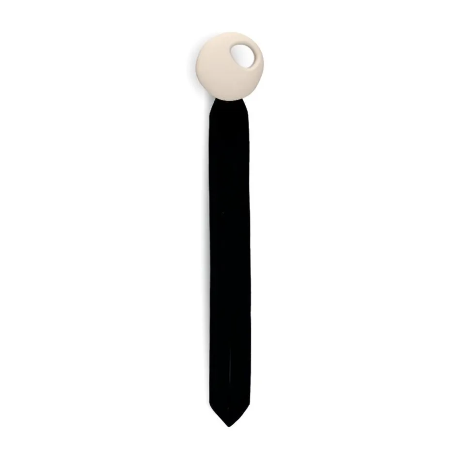 elh-e-pebble-schnullerkette-black-sand-bio-baumwolle image 1