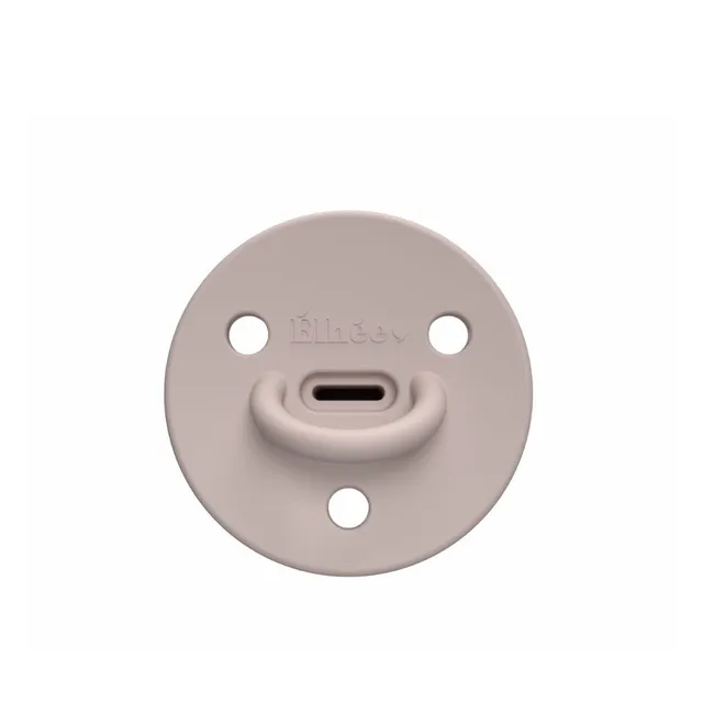 elh-e-choochoo-schnuller-0-6-monate-silikon-blush image 1