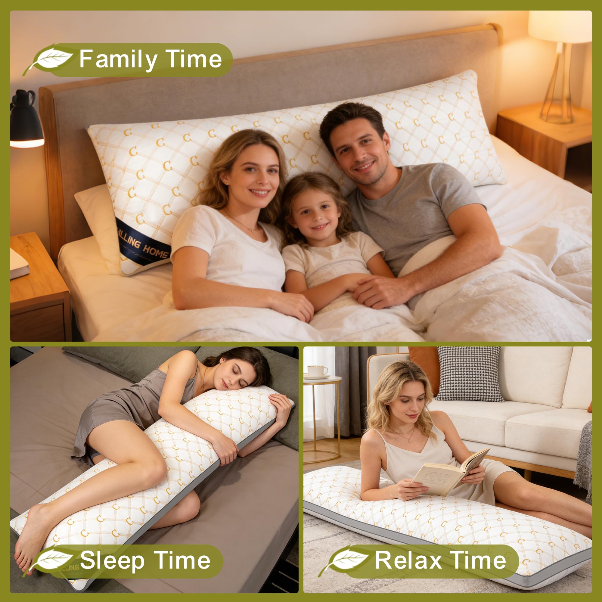 chilling-home-side-sleeper-pillow-seitenschl-ferkissen-137x53-wei image 2