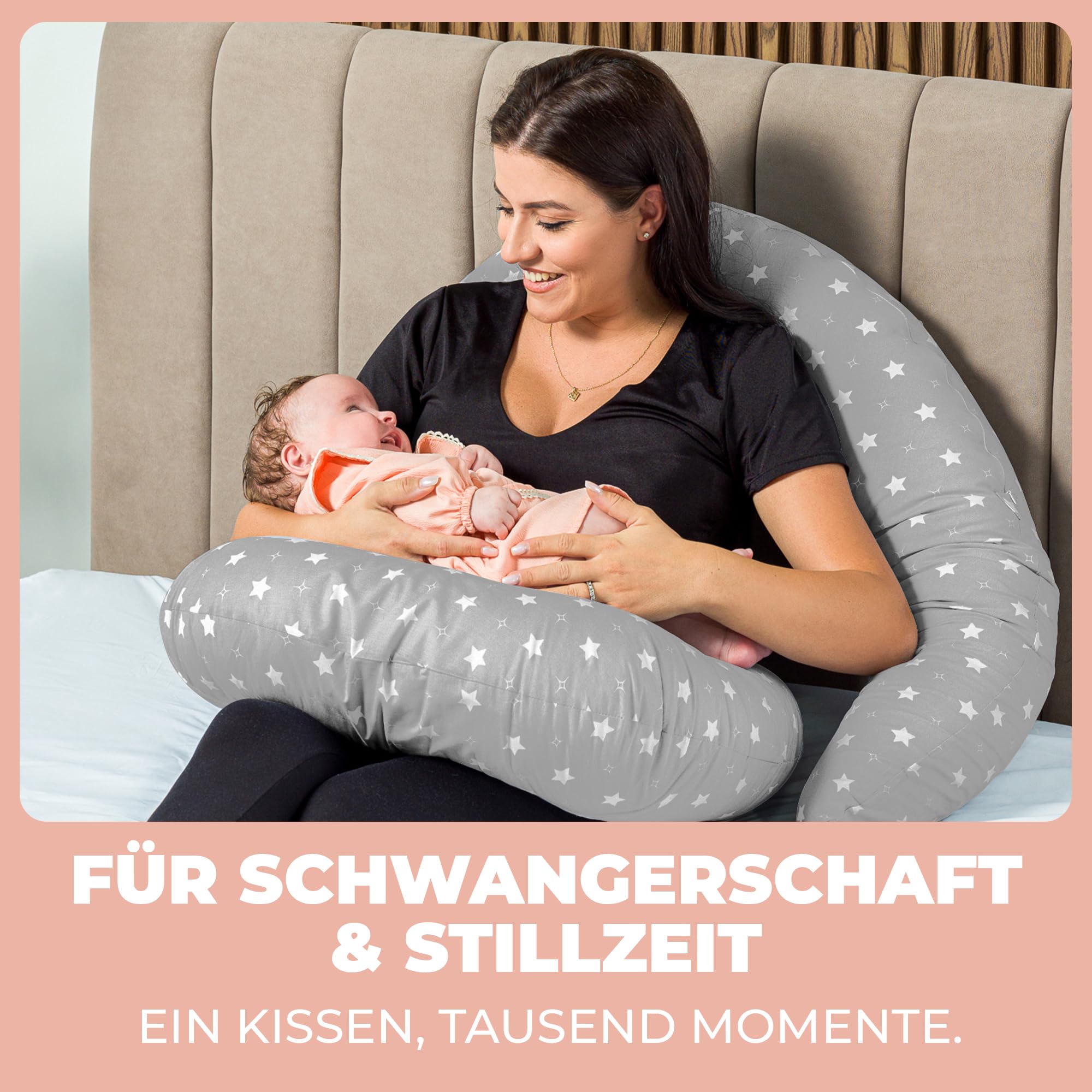 flowen-stillkissen-xxl-200x70-grau-sterne-schwangerschaftskissen-baumwolle image 7