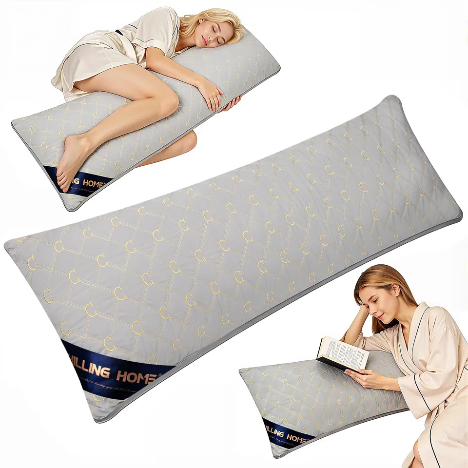 chilling-home-side-sleeper-pillow-seitenschl-ferkissen-137x53-grau-gold image 1