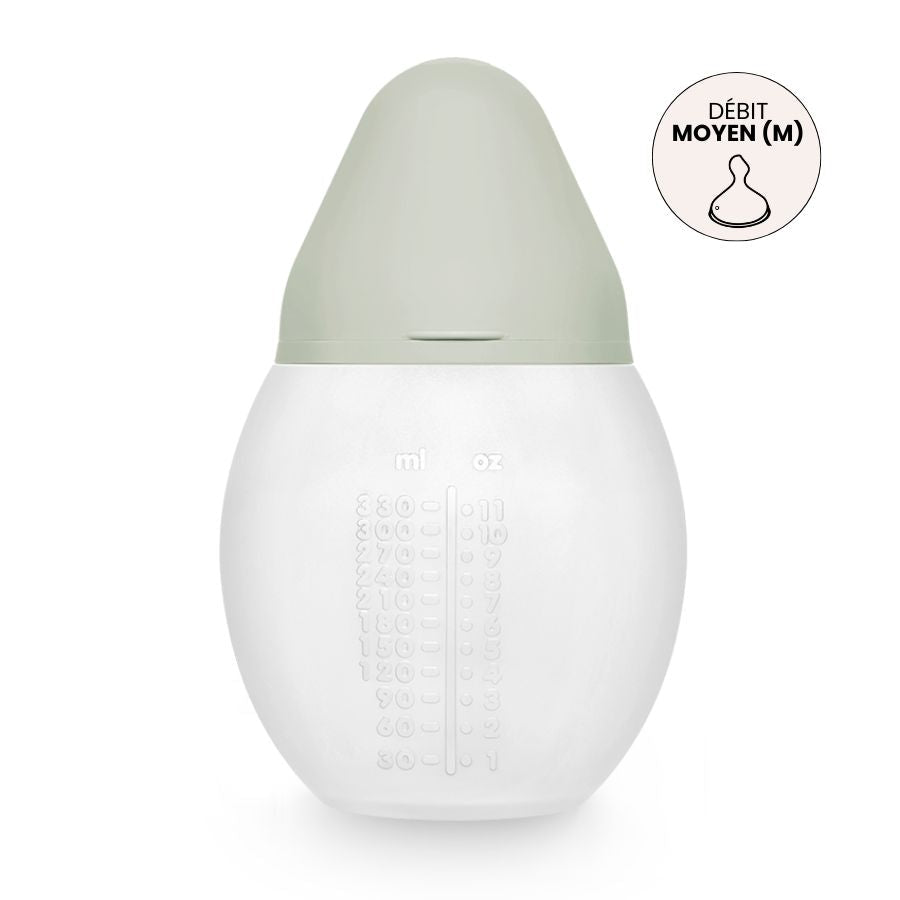 elh-e-anti-kolik-babyflasche-330-ml-sage-silikon-ab-3-monate image 2