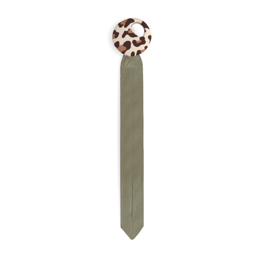 elh-e-pebble-schnullerkette-kaki-graouu-bio-baumwolle-gots image 1
