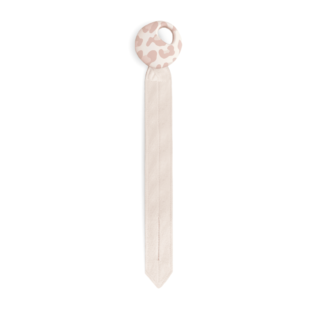 elh-e-pebble-schnullerkette-sand-graouu-pink-bio-baumwolle-gots image 1