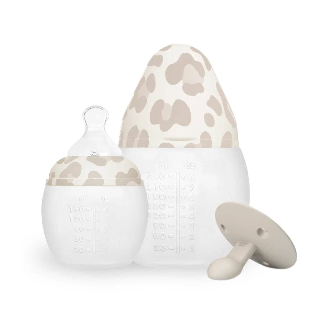 elh-e-babyflaschen-set-leopard-graouu-sand-150-240ml-schnuller image 1