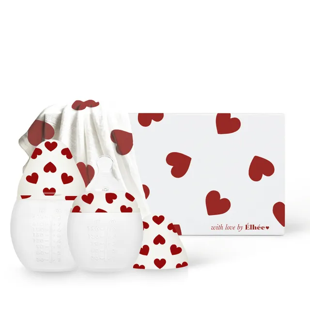 elh-e-full-of-love-babyflaschen-set-150-240-ml-herz-mulltuch image 1