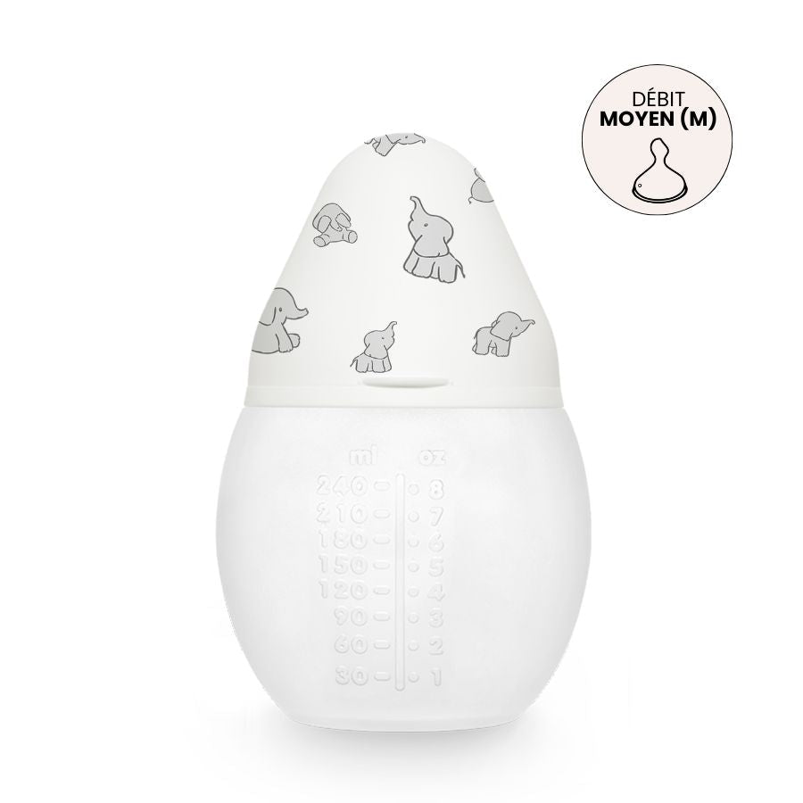 elh-e-anti-kolik-babyflasche-240-ml-elephant-silikon image 2