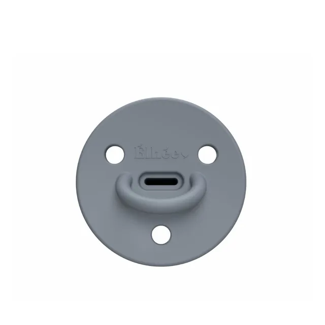elh-e-choochoo-schnuller-0-6-monate-blue-grey-extra-fein image 1