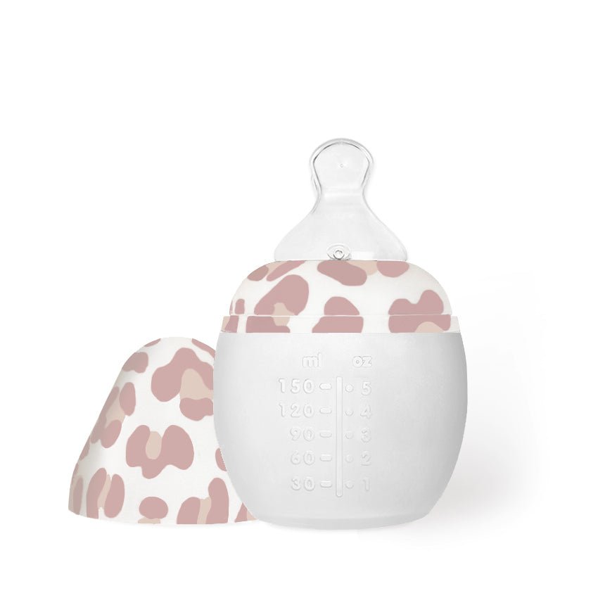 elh-e-graouu-babyflasche-150-ml-pink-leo image 1