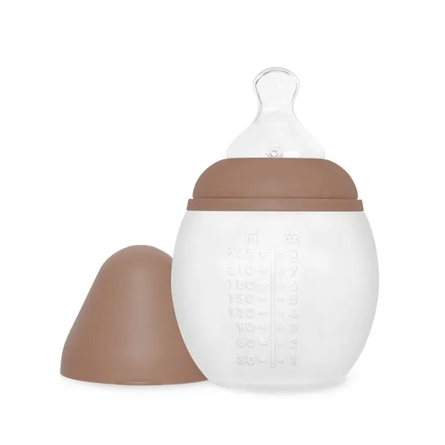 elh-e-anti-kolik-babyflasche-240-ml-mocha-mousse-silikon image 1