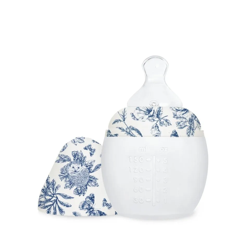 elh-e-babyflasche-150ml-tartine-toile-de-jouy-blau-anti-kolik image 1