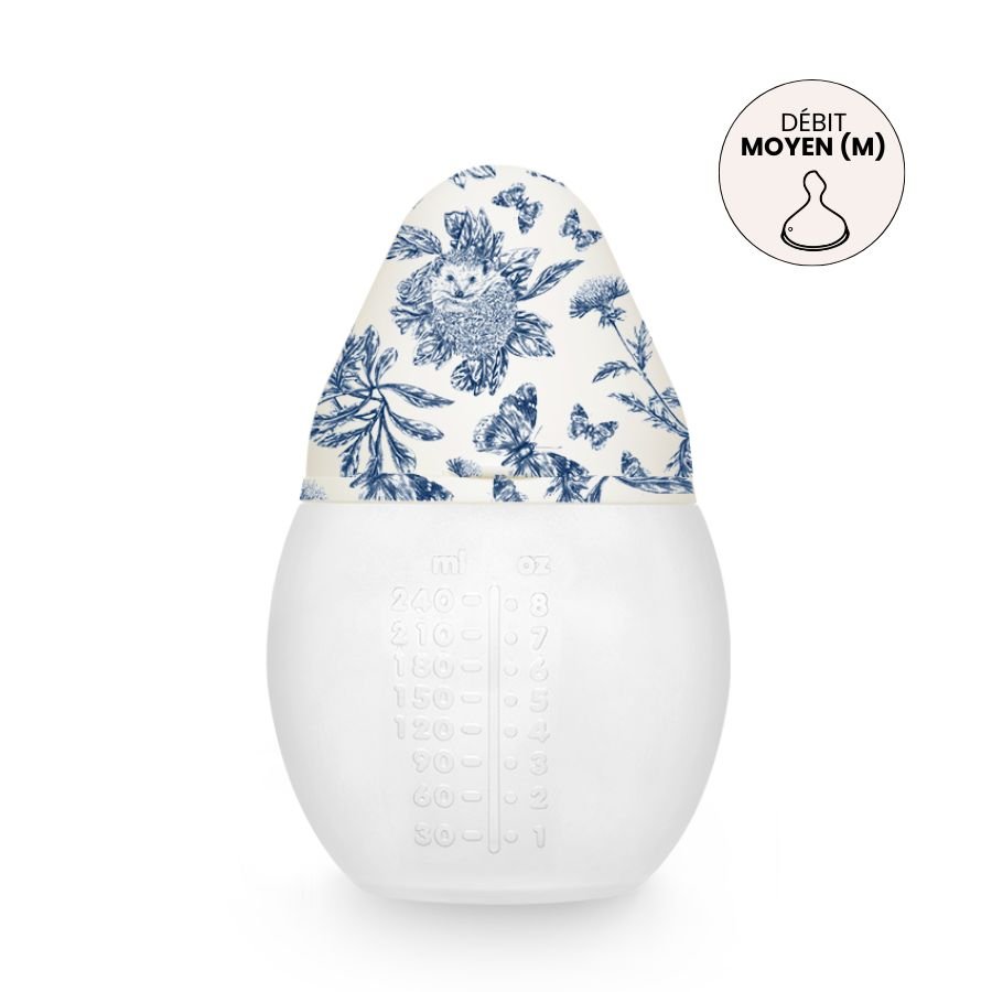elh-e-babyflasche-240-ml-tartine-et-chocolat-toile-de-jouy-blau image 2