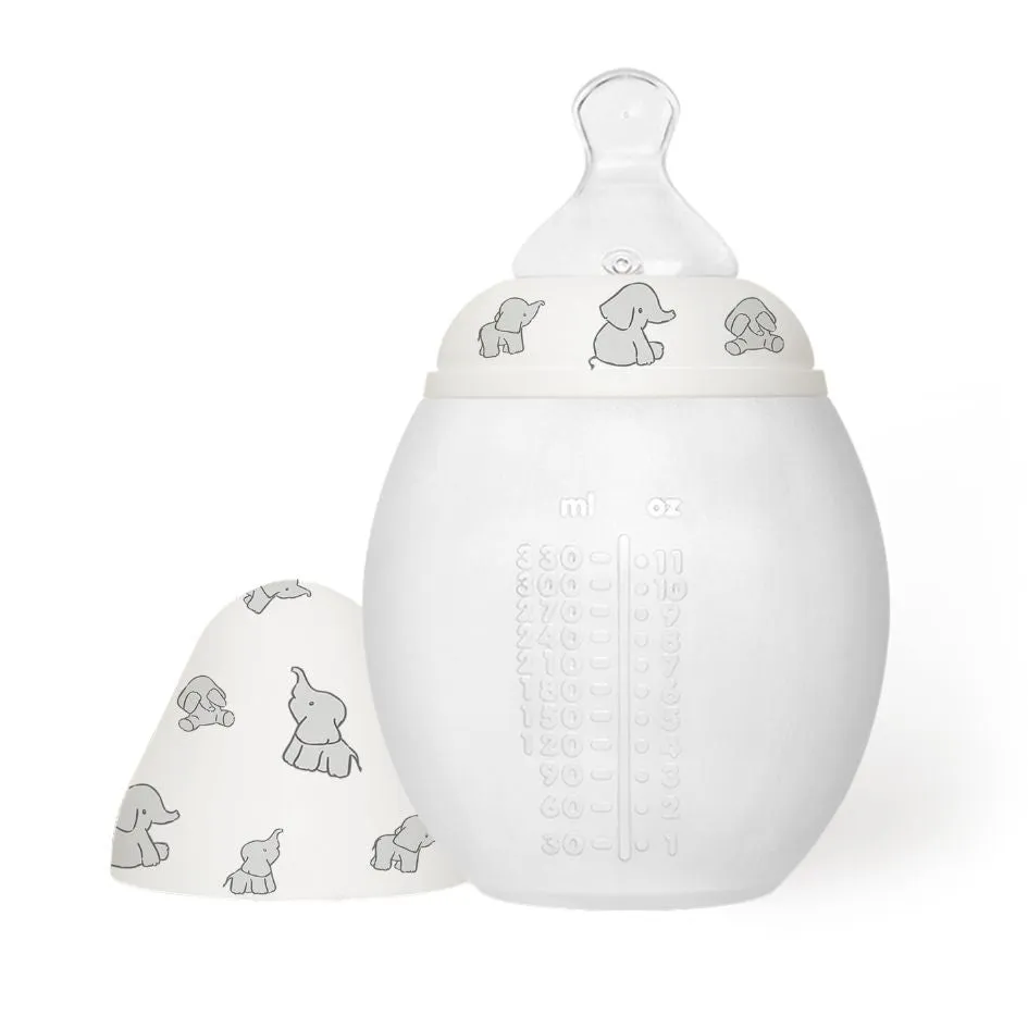 elh-e-anti-kolik-babyflasche-330-ml-elephant-silikon-ab-3-monate image 1