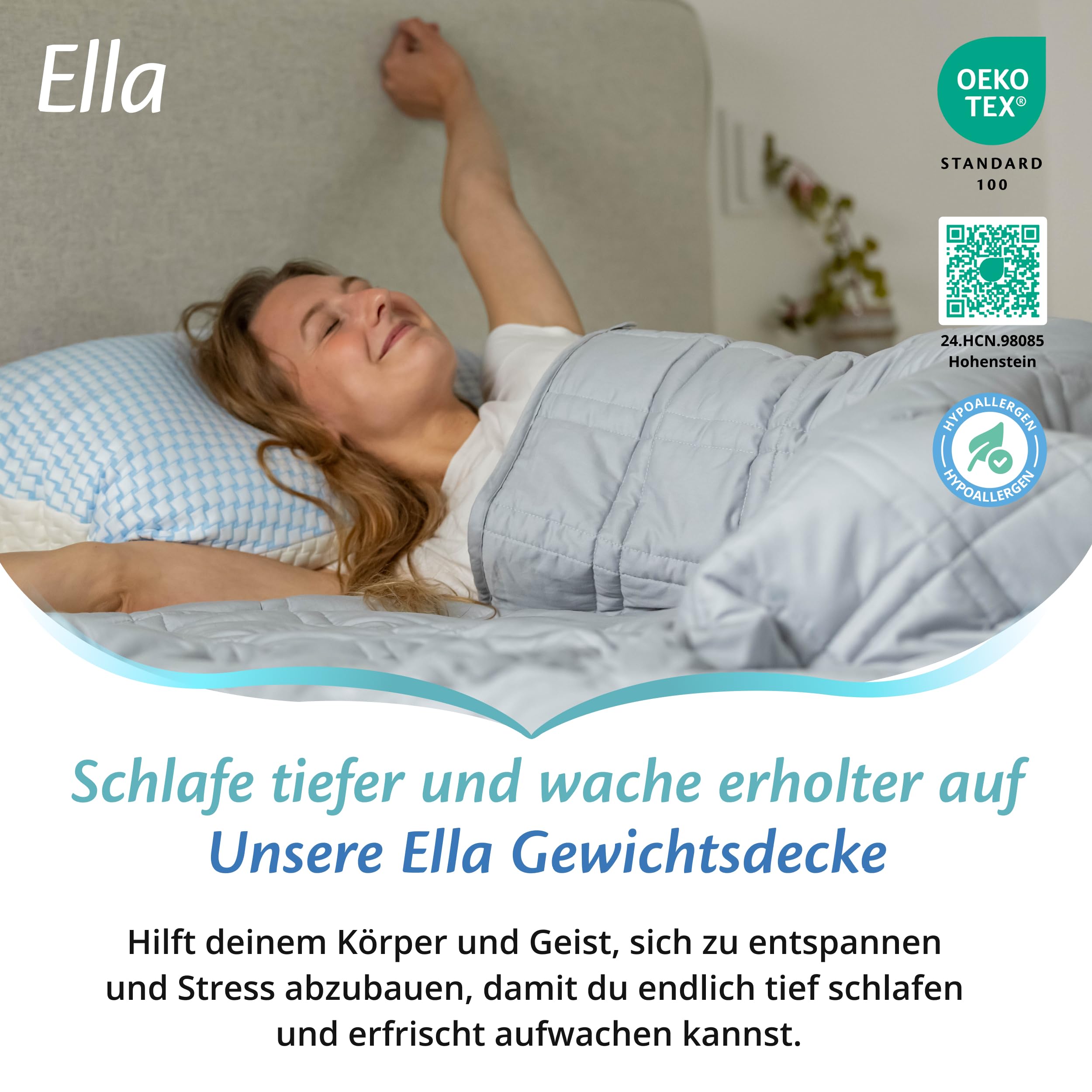 ella-gewichtsdecke-135x200-7kg-therapiedecke-grau image 4