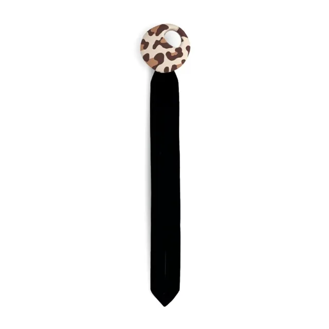 elh-e-pebble-schnullerkette-black-graouu-bio-baumwolle image 1