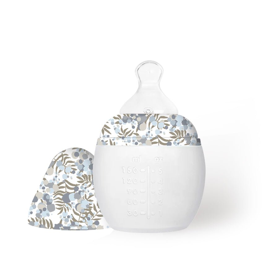 elh-e-biberon-liberty-mimosa-blue-150-ml-babyflasche-blumen image 1