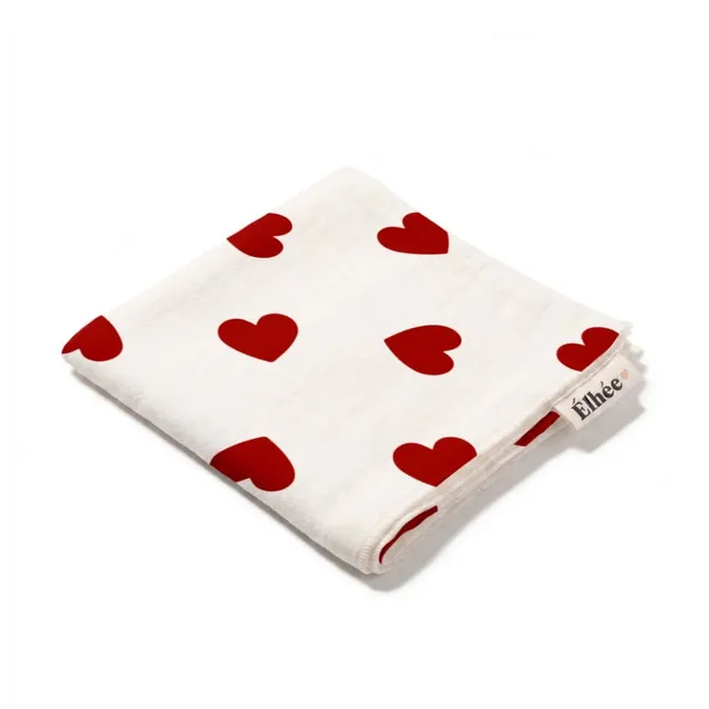 elh-e-lange-full-of-love-70x70-mulltuch-bio-baumwolle image 1
