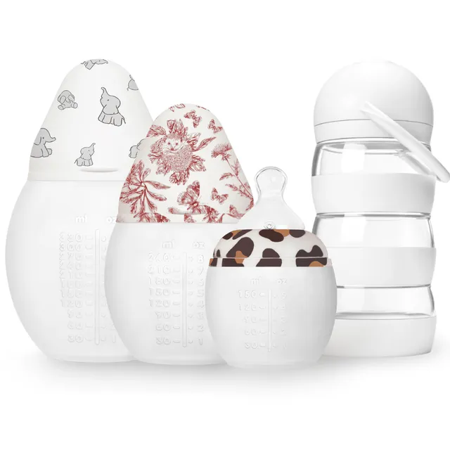 elh-e-geburtsset-babyflaschen-150-240-330ml-silikon-milchbox image 1