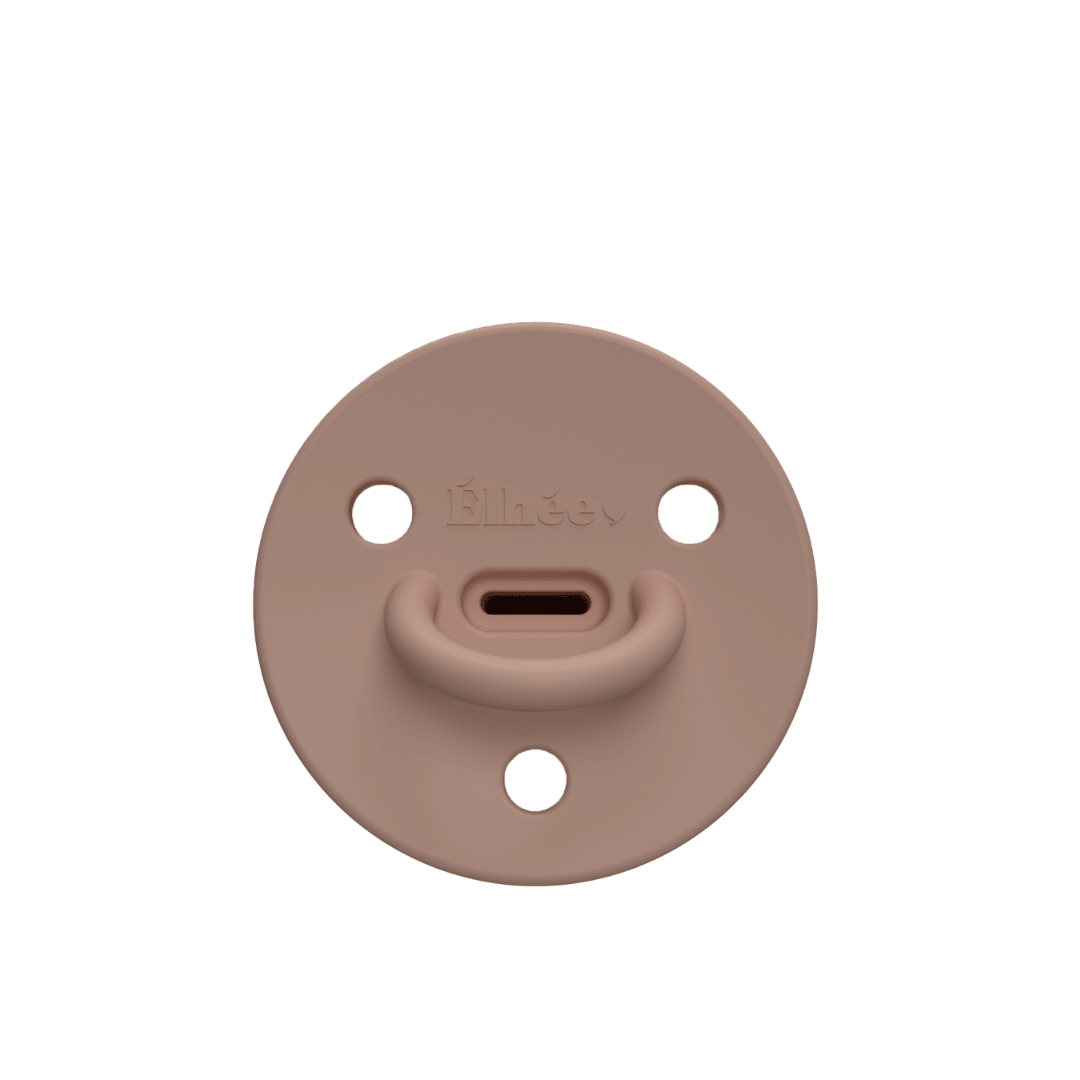 elh-e-choochoo-schnuller-0-6-monate-mocha-mousse-extra-fein image 1