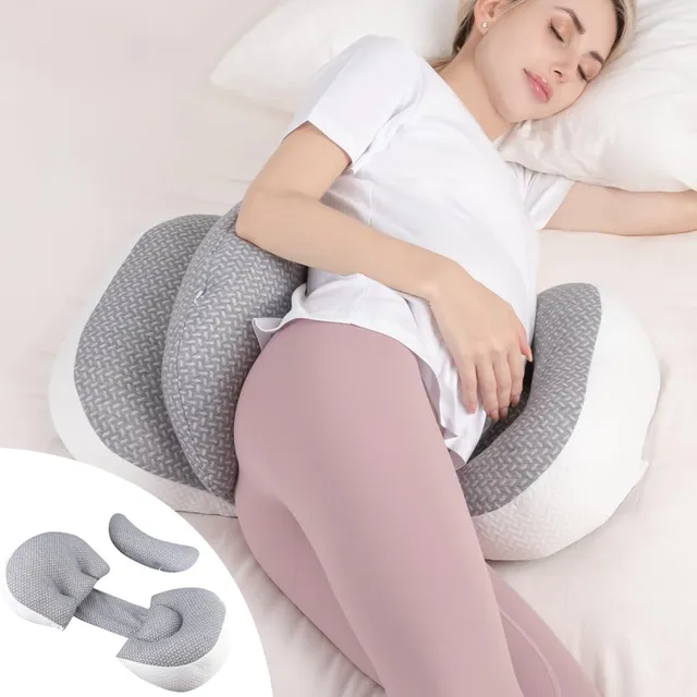 chilling-home-side-sleeper-pillow-schwangerschaftskissen-grau-keil image 1