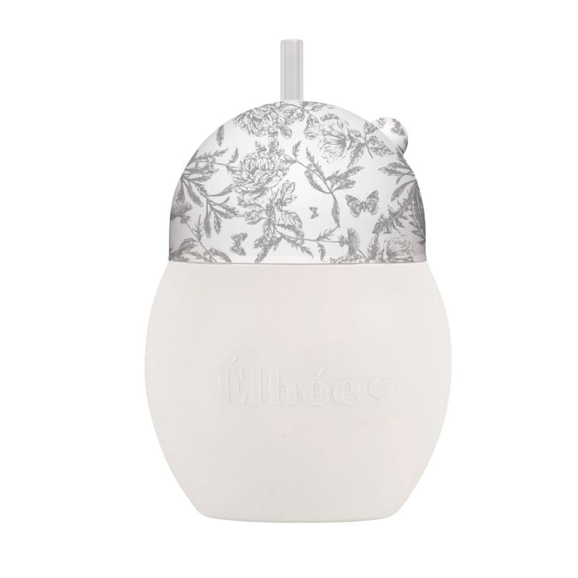 elh-e-coconut-strohhalmbecher-240-ml-toile-de-jouy-grau image 2