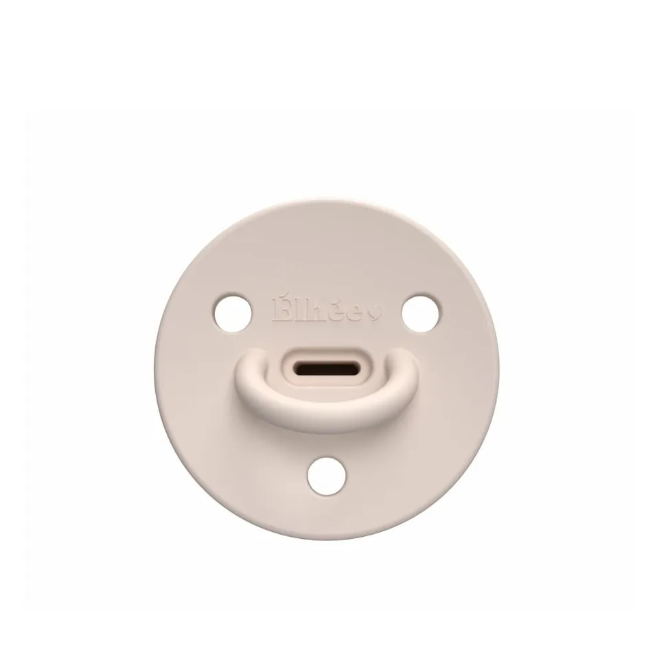 elh-e-choochoo-schnuller-0-6-monate-nude-rosa-extra-fein image 1