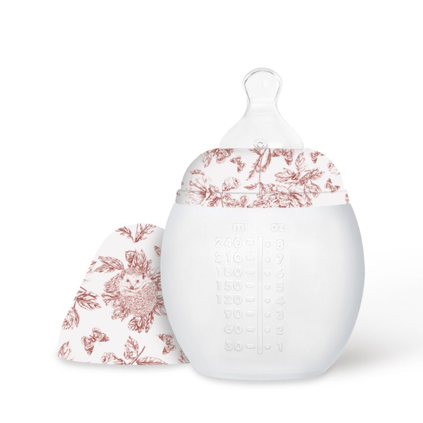 elh-e-toile-de-jouy-babyflasche-240ml-silikon-terracotta-m-sauger image 1