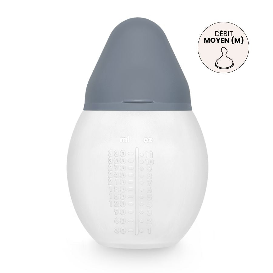 elh-e-anti-kolik-babyflasche-330-ml-blue-grey-silikon-3m image 2