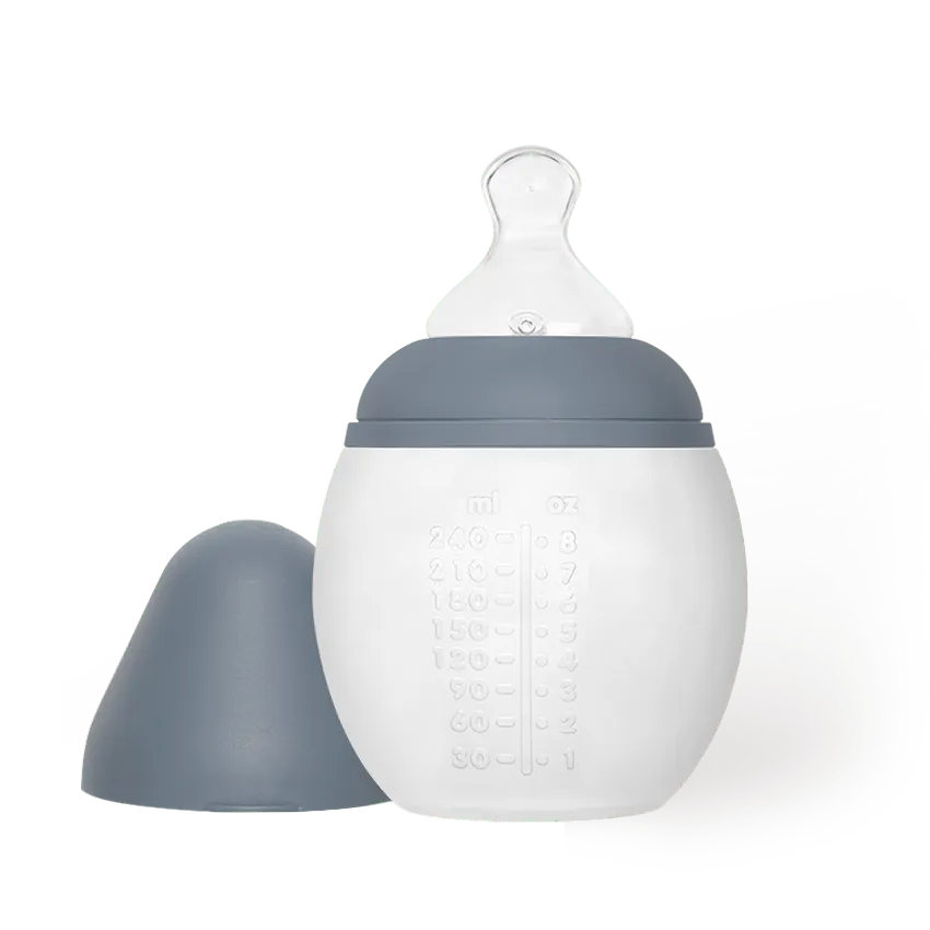 elh-e-anti-kolik-babyflasche-240-ml-blue-grey-0m-silikon image 1