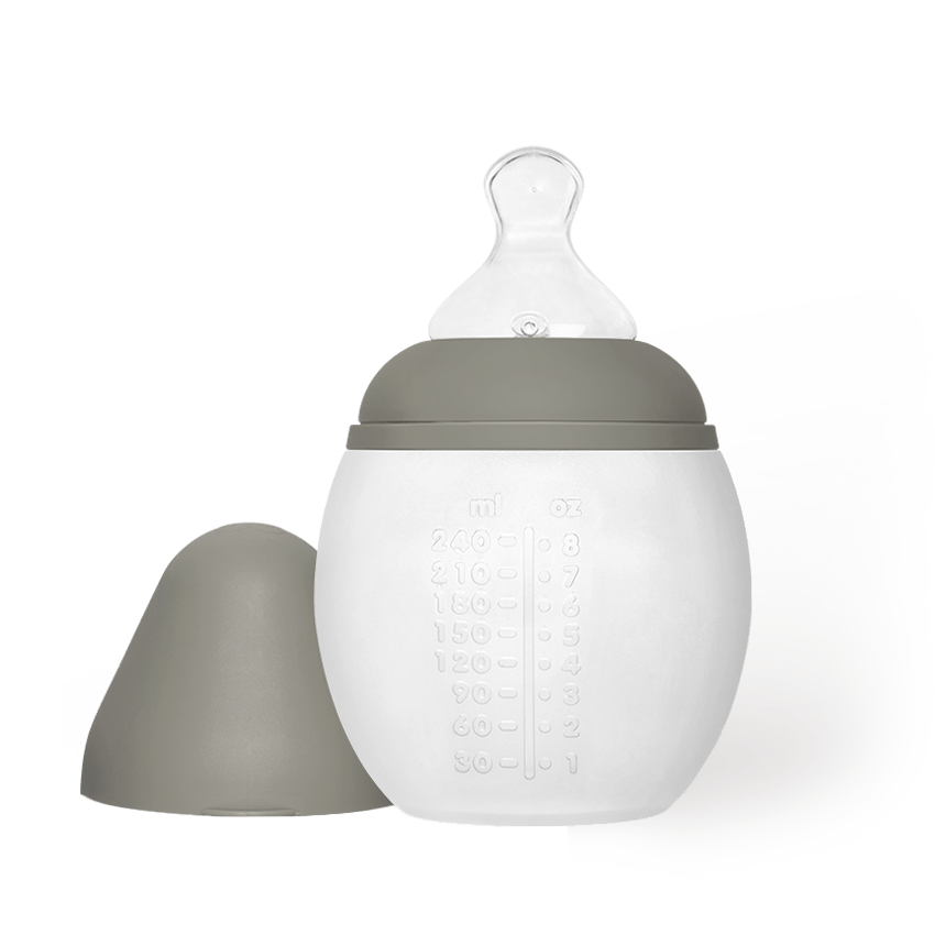 elh-e-anti-kolik-babyflasche-240-ml-kaki-silikon-ab-geburt image 1