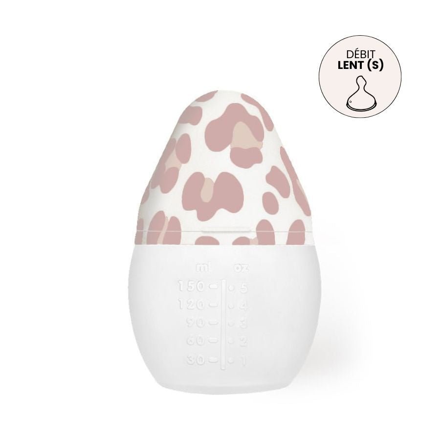 elh-e-graouu-babyflasche-150-ml-pink-leo image 2