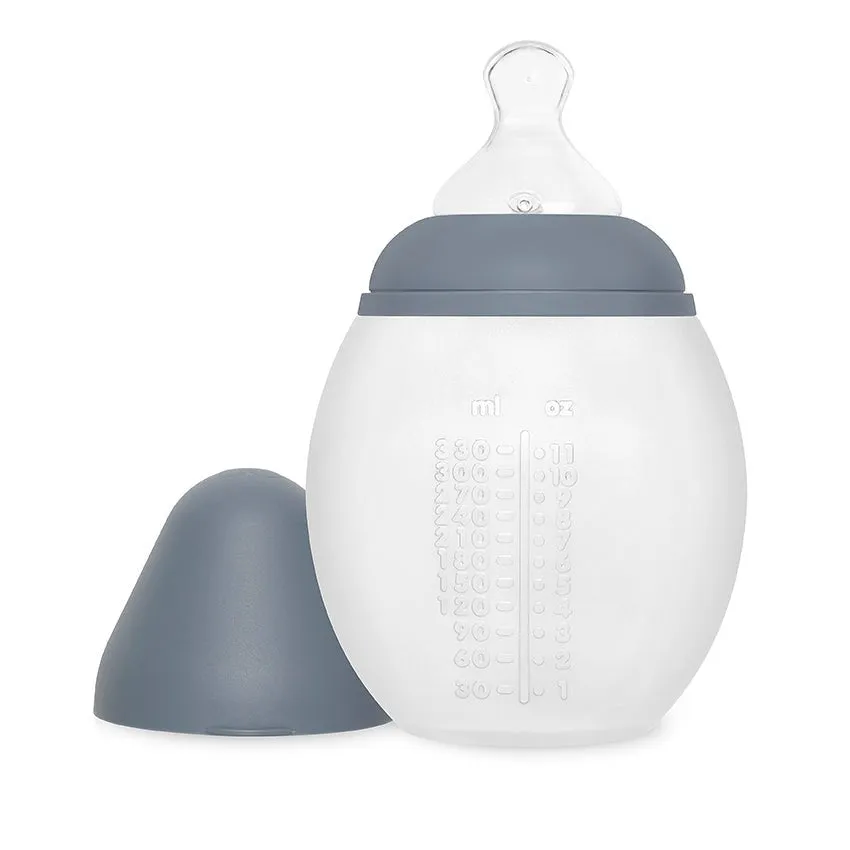 elh-e-anti-kolik-babyflasche-330-ml-blue-grey-silikon-3m image 1
