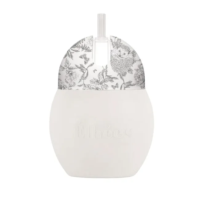 elh-e-coconut-strohhalmbecher-240-ml-toile-de-jouy-grau image 1