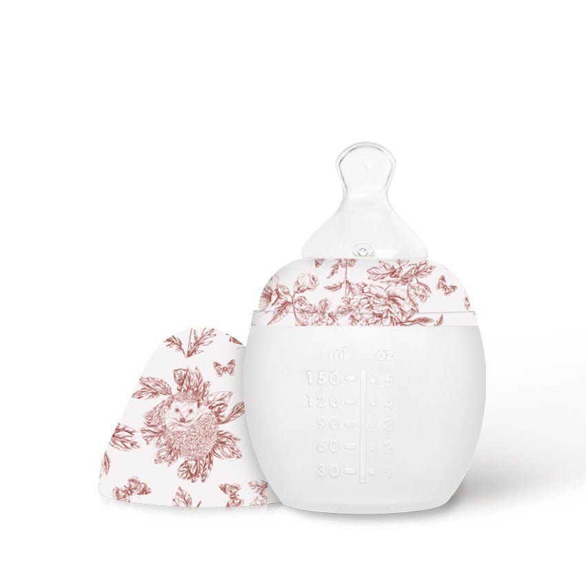 elh-e-babyflasche-150ml-tartine-toile-de-jouy-terracotta-anti-kolik image 1