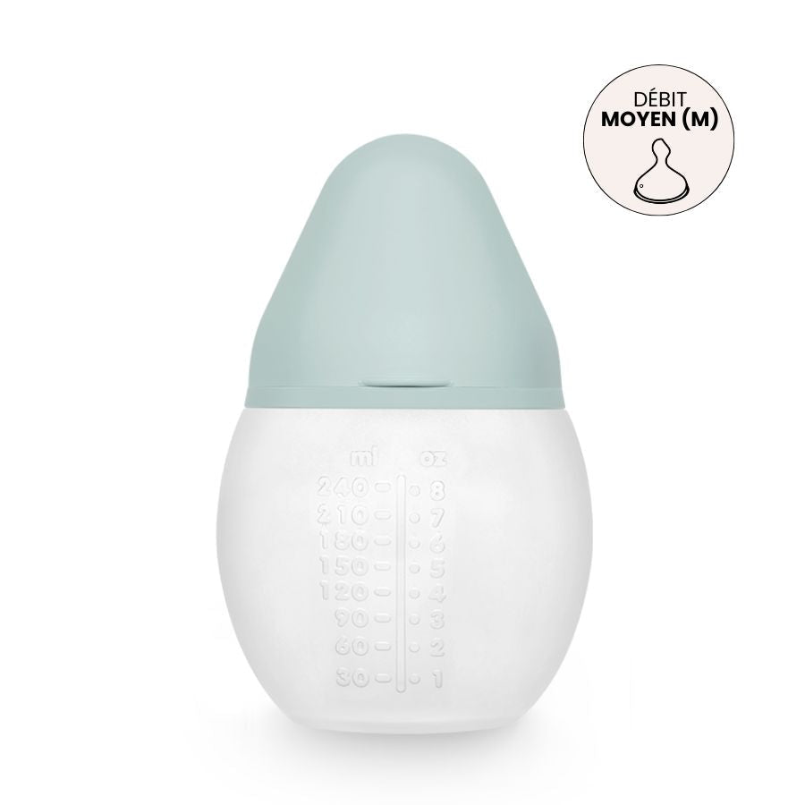 elh-e-anti-kolik-babyflasche-240-ml-ivy-green-silikon image 2
