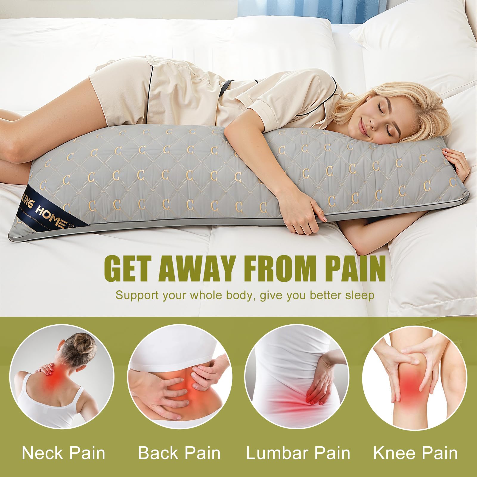 chilling-home-side-sleeper-pillow-seitenschl-ferkissen-137x53-grau-gold image 2